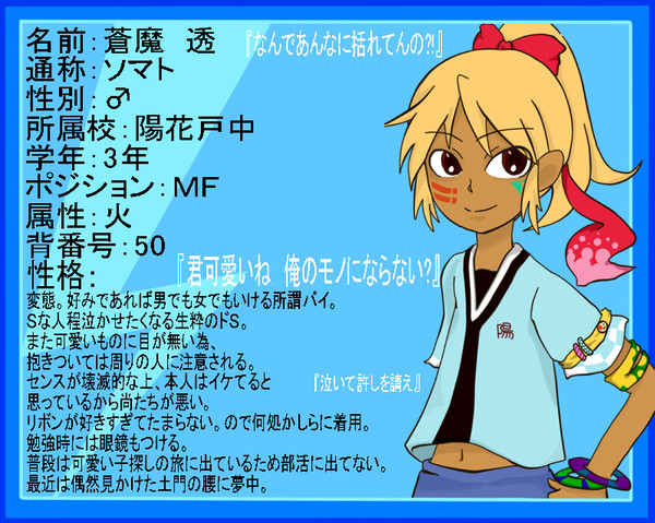 【絵師イナイレ化】今更な感じですが