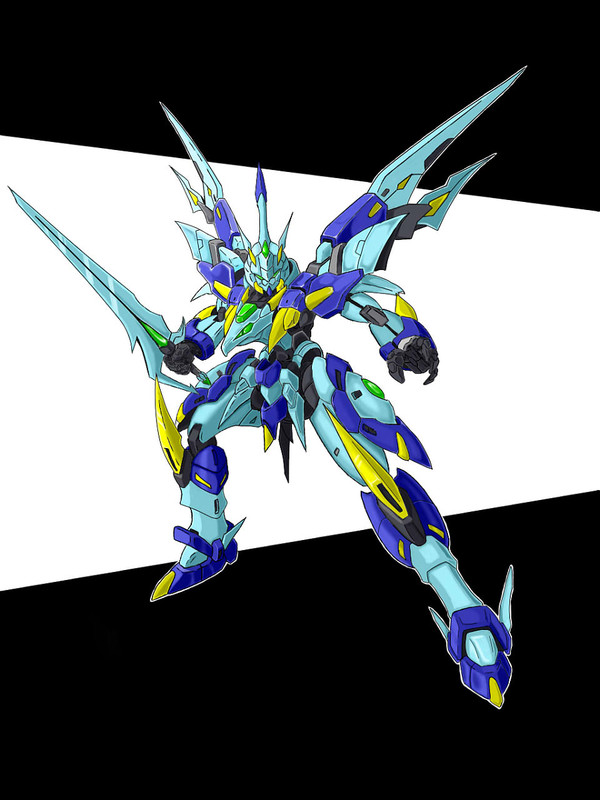 主人公機っぽいロボット