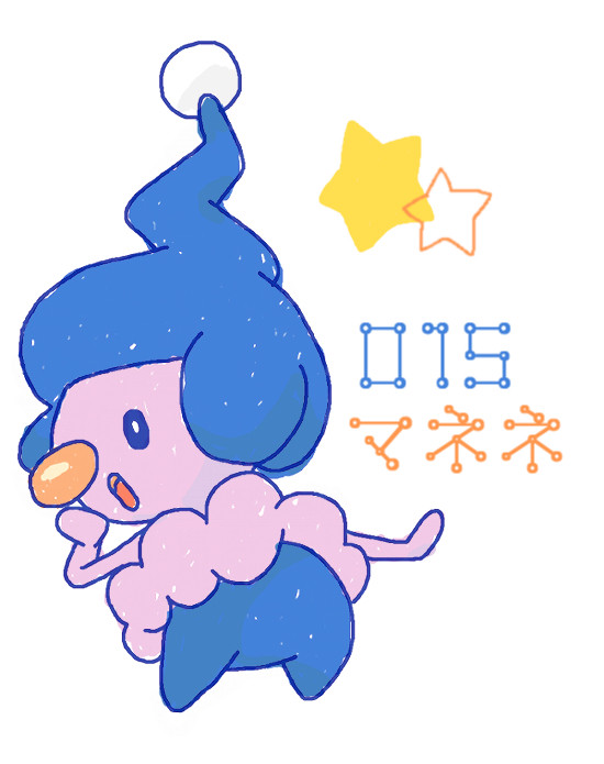 ポケモンをよく知らない女子が描いてみた【マネネ】