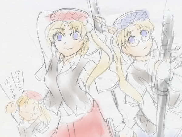 ロシアの美人姉妹