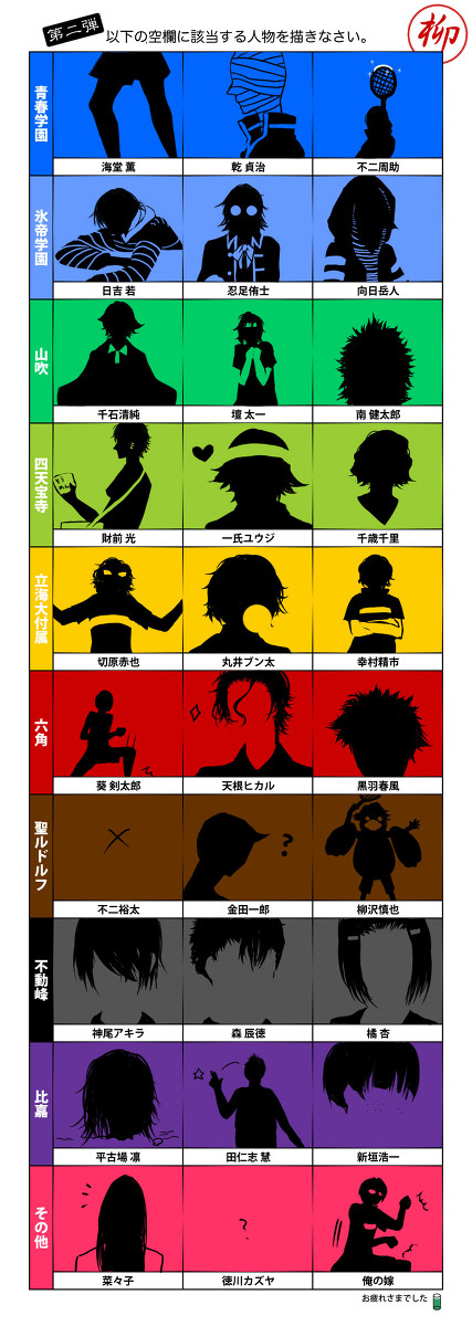 テニスキャラ描けてる？　2