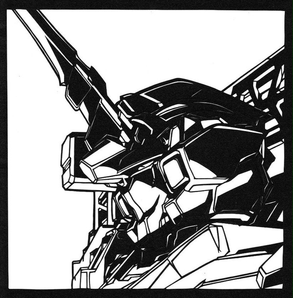 【切り絵】RX-0