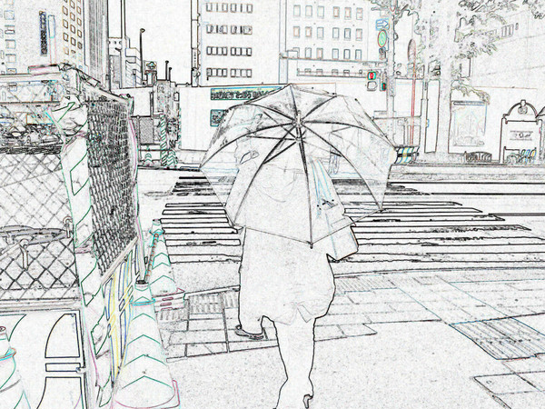 街行く人