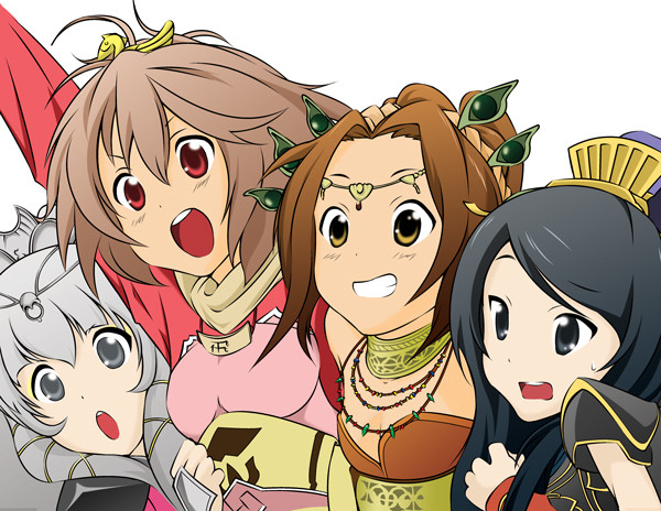 魏の女性武将（けいおん風）