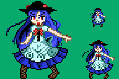 ドット絵天子ちゃん
