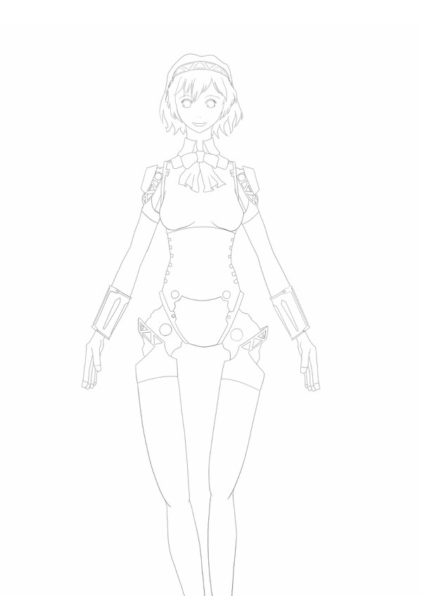 アイギス線画