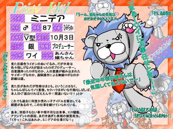 【ぴくアイ】ミニデア【プロデューサー】