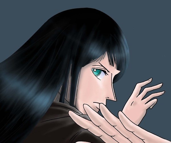 【模写】ニコ　ロビン【背景求む】