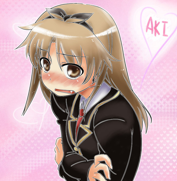アキちゃんを塗ってみた。