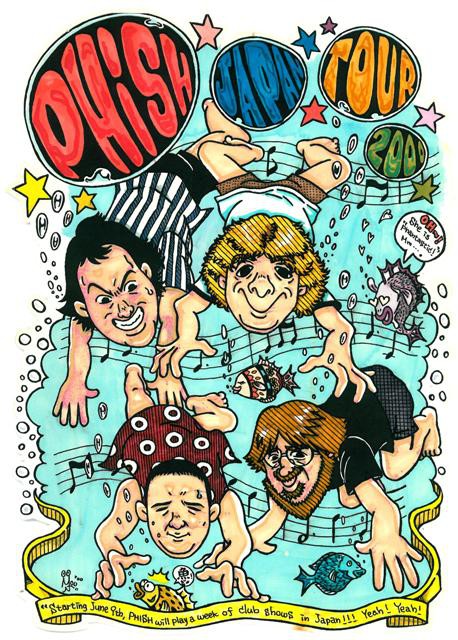 “PHISH JAPAN TOUR 2000” (Color)