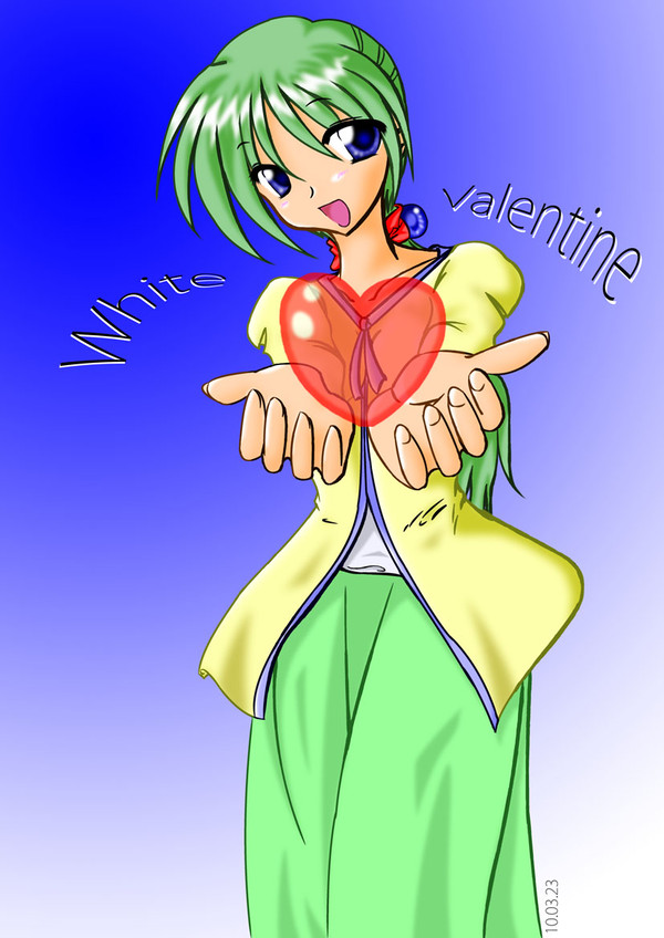 ホワイトデーイラストのはずが・・・