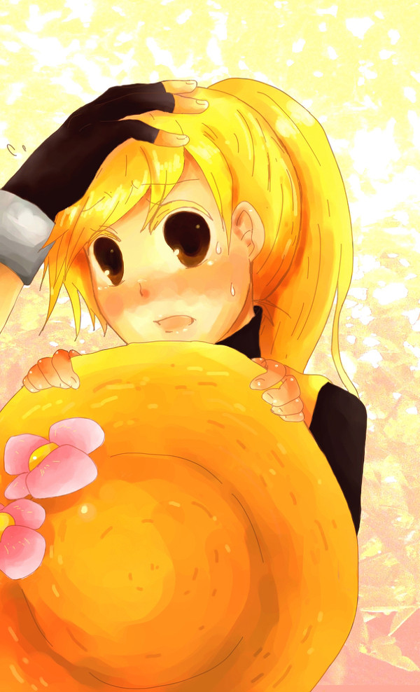 黄色の子