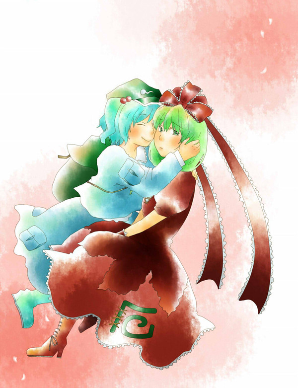【東方】にとりと雛