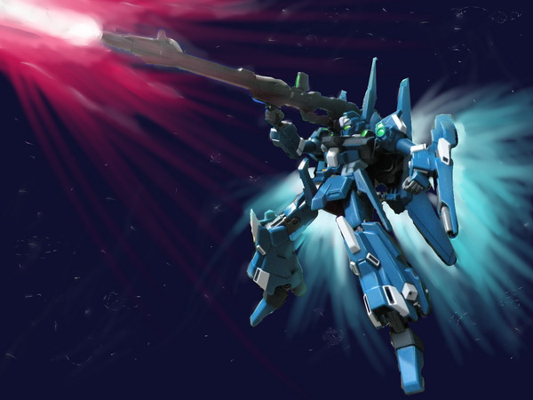 HGUC　リゼル隊長機