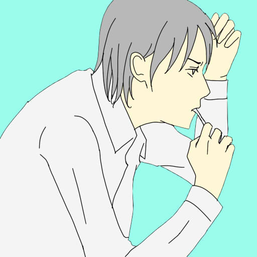 歯磨き中