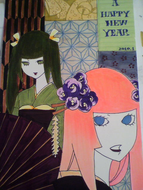 2010　和ルカミク年賀状