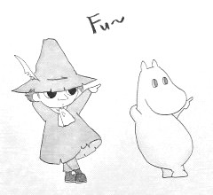 ムーミンでFit's！