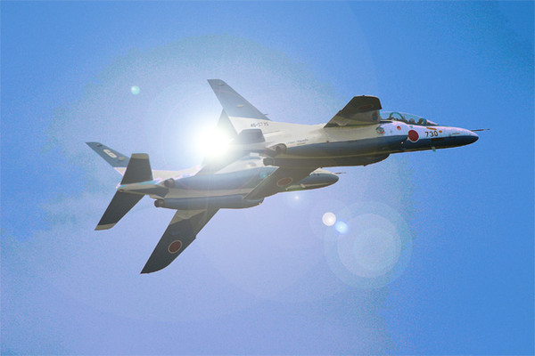 Blue Impulse into the sky