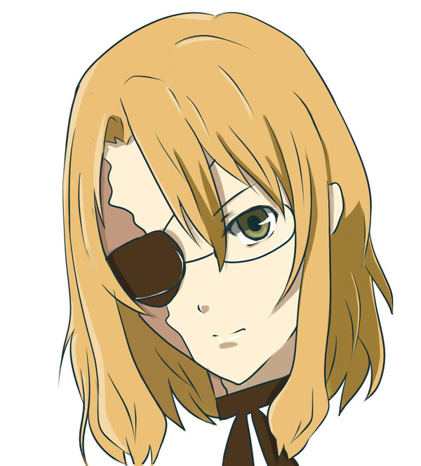 眼帯メガネっ子