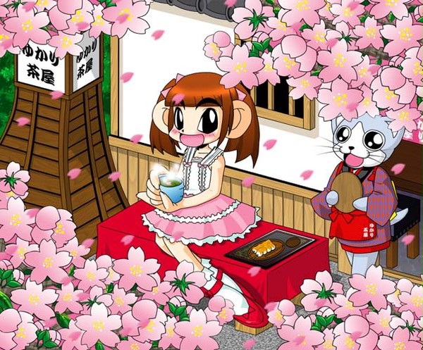 ゆかりんとお花見