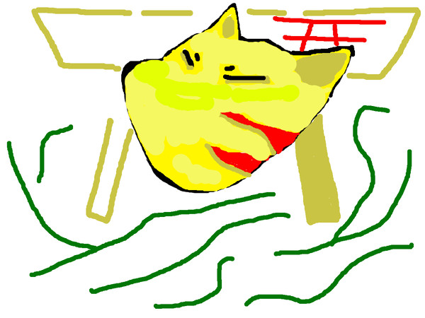 初描き