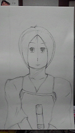 部活宣伝ポスター下書き