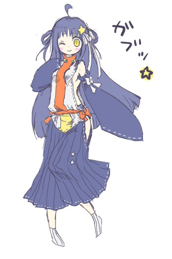 擬人化ガブリアス♀