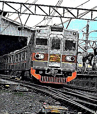 旧都営６０００系６１５１Ｆ　＠　ボゴル駅