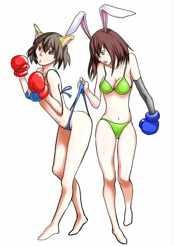 ウサギちゃんとなんだろう?