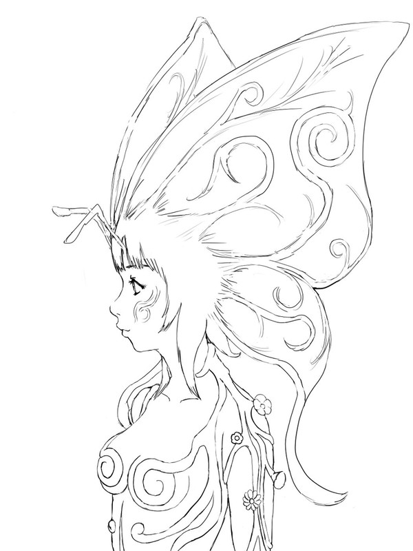 春っぽい絵描きかけ・・