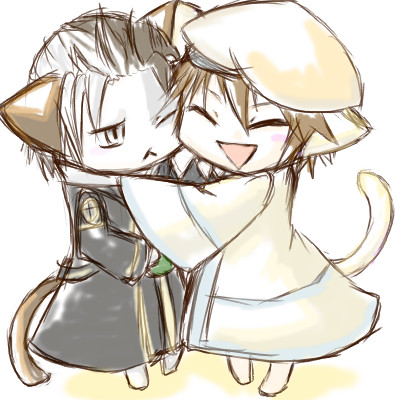 くろねことしろねこ