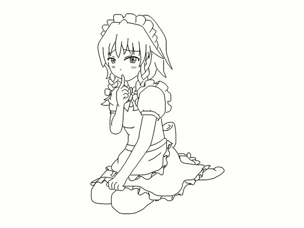 座り咲夜さん
