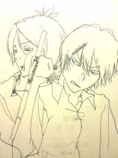 骸(「二人きりだからエロカッコ良さをアピールしたかった。」)