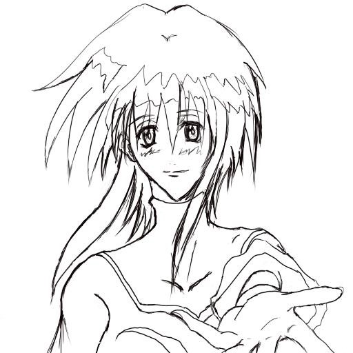 メルフィナ　落書き