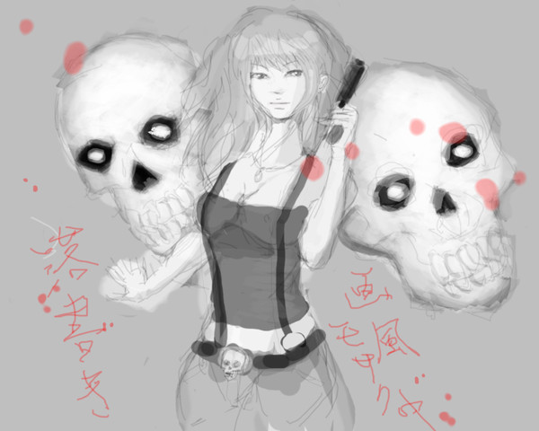 銃ドクロちゃん