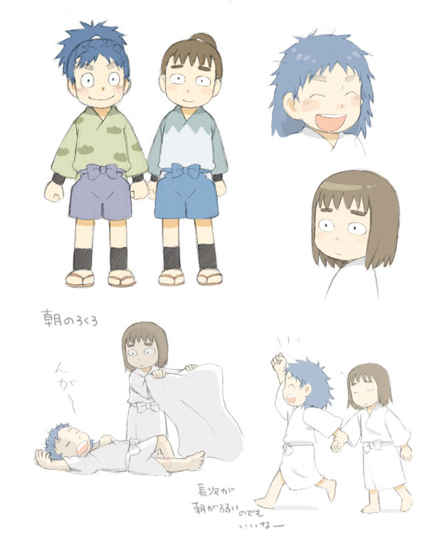 ろくろ１年生時代妄想（らくがき）