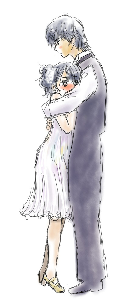 思わず抱きしめてみた。