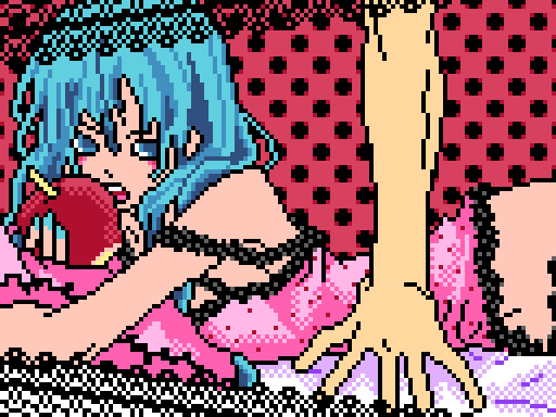 ドット絵　ロミオとシンデレラ