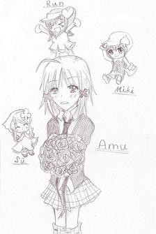 らくがき　しゅごキャラ