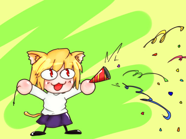 にゃにゃっ！？