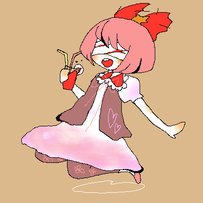 一緒にレモネード飲もう!
