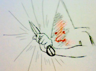 破壊神の逆膝枕