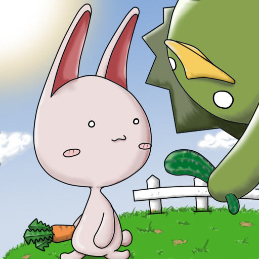 うさぎとかっぱ