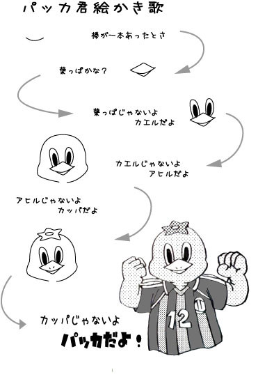 パッカ君絵かき歌