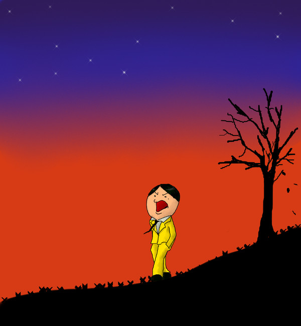 夕方