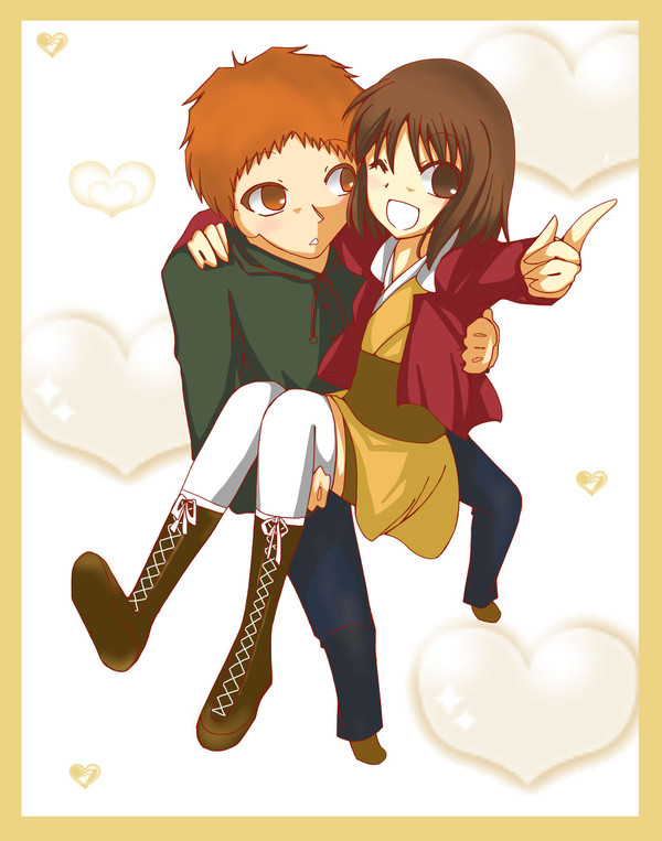 臙条巴と両儀織