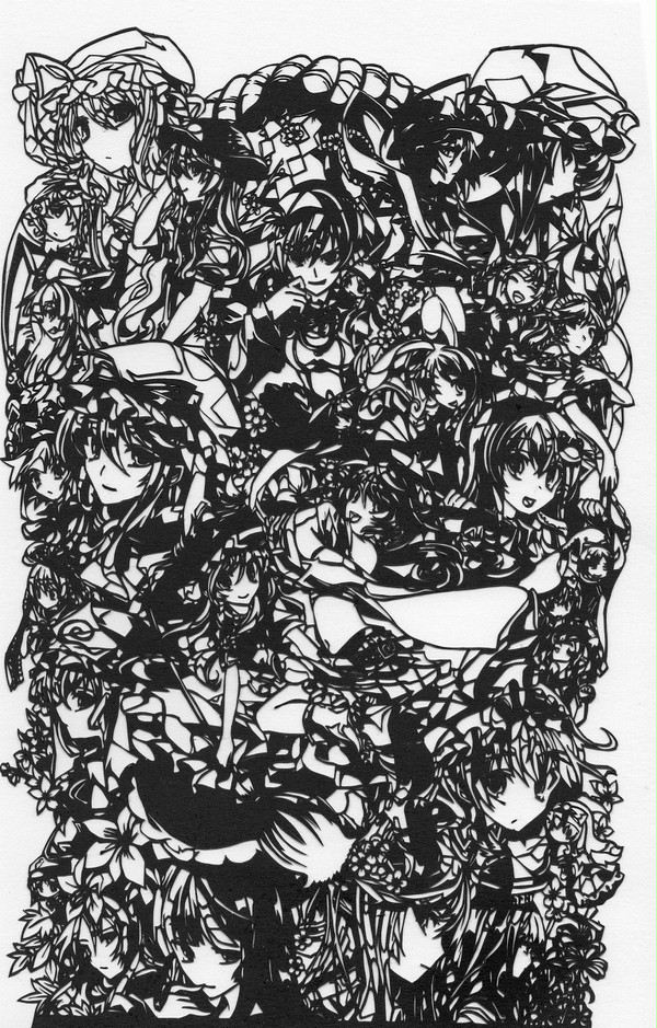詰め込みっ！「切り絵」