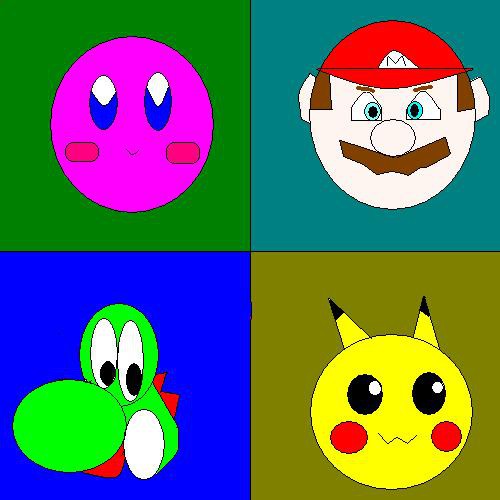 スマブラキャラ描いてみた