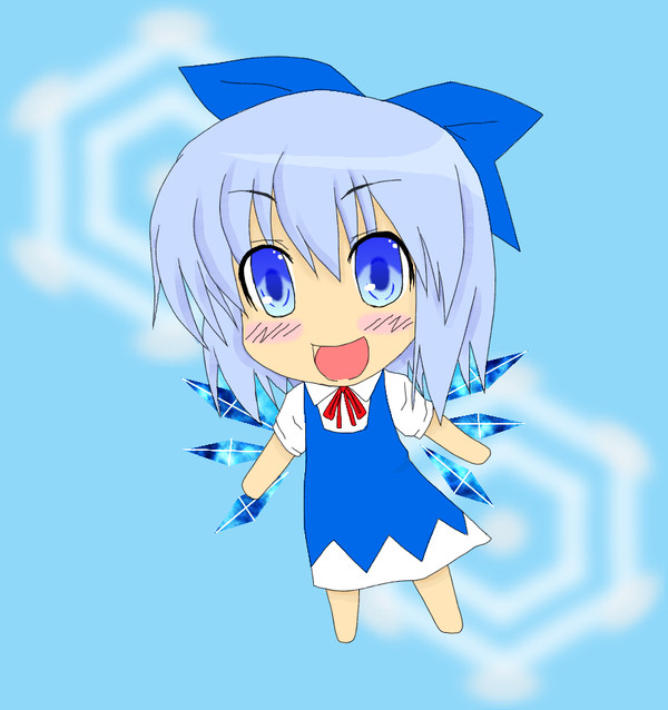 チルノを塗ってみた