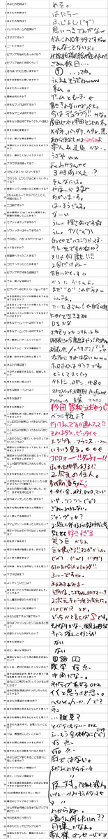 手始めに答えてみた。